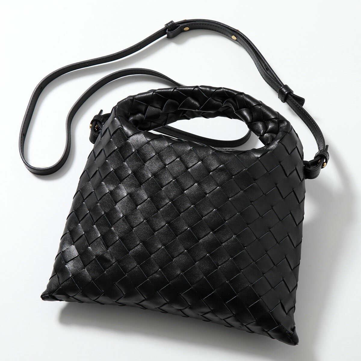 BOTTEGA VENETA ボッテガヴェネタ ショルダーバッグ MINI HOP ミニ ホップ 777586 V3IV1 レディース イントレチャート レザー ハンドバッグ 鞄 1139【po_fifth】