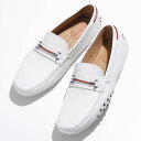 TODS × Ferrari トッズ フェラーリ コラボ ドライビングシューズ GOMMINO ゴンミーニ XRM0EO0BB60BR0 メンズ ローファー 軽量 靴 B001/BIANCO【po_fifth】