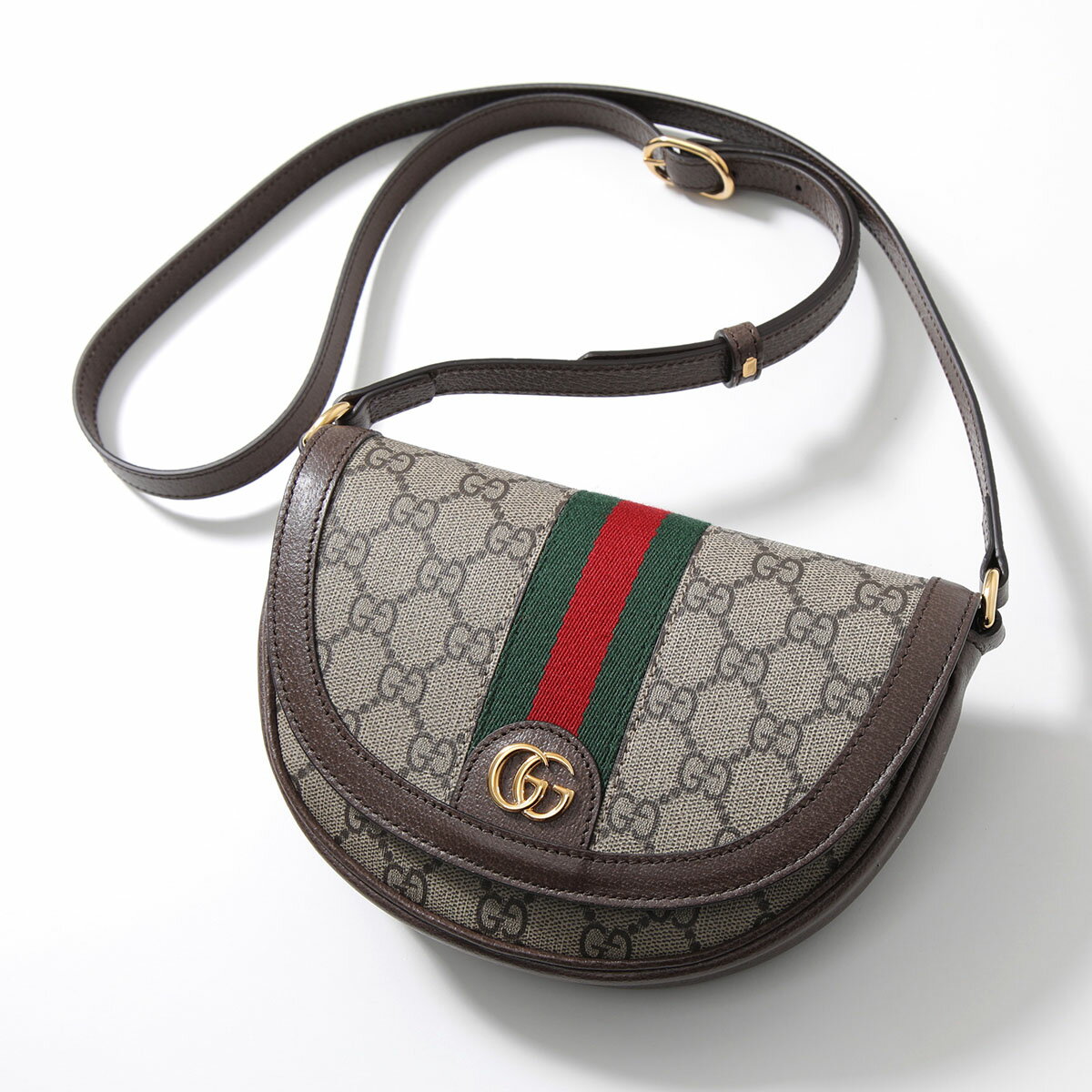 GUCCI グッチ ショルダーバッグ OPHIDIA オフィディア 757309 96IWG レディース レザー GGスプリーム ダブルG ロゴ 鞄 8745