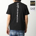 EA7 EMPORIO ARMANI エアセッテ エンポリオアルマーニ Tシャツ 8NPT18 PJ02Z メンズ 半袖 カットソー ロゴT クルーネック コットン カラー3色