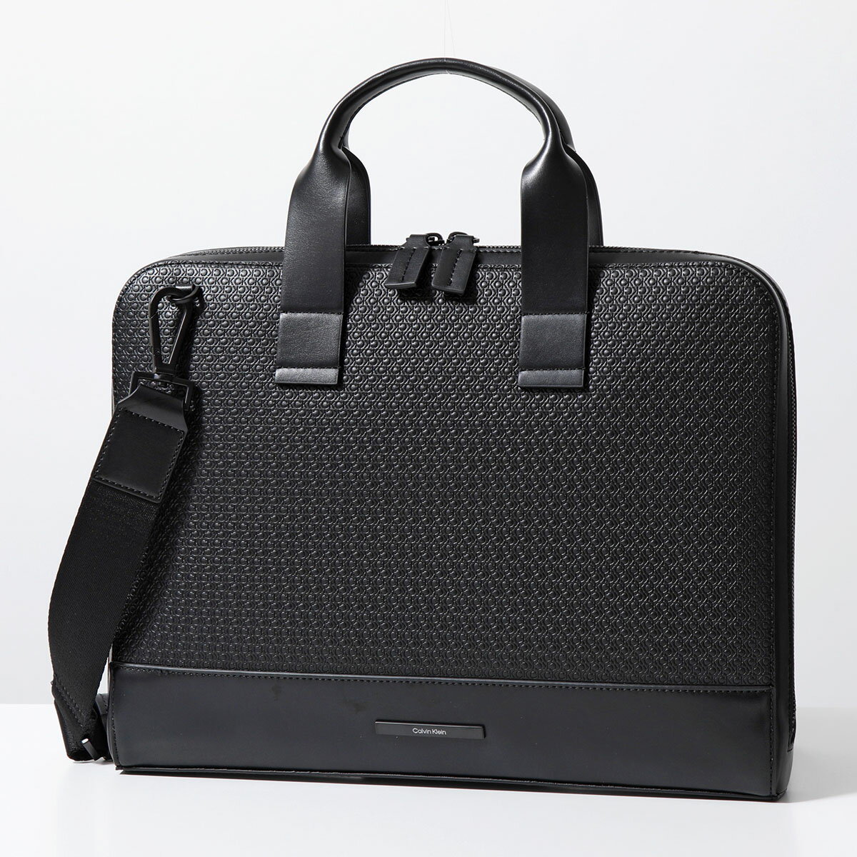 Calvin Klein カルバンクライン ブリーフケース MODERN BAR SLIM LAPTOP BAG MONO K50K511366 メンズ ビジネスバッグ 鞄 0GL/BLACK-NANO-MONO【po_fifth】