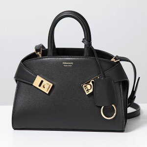 SALVATORE FERRAGAMO ե饬 Хå HUG MINI ϥ ߥ  21 5975 ǥ 쥶 ϥɥХå ܥǥ դ  009/NERO