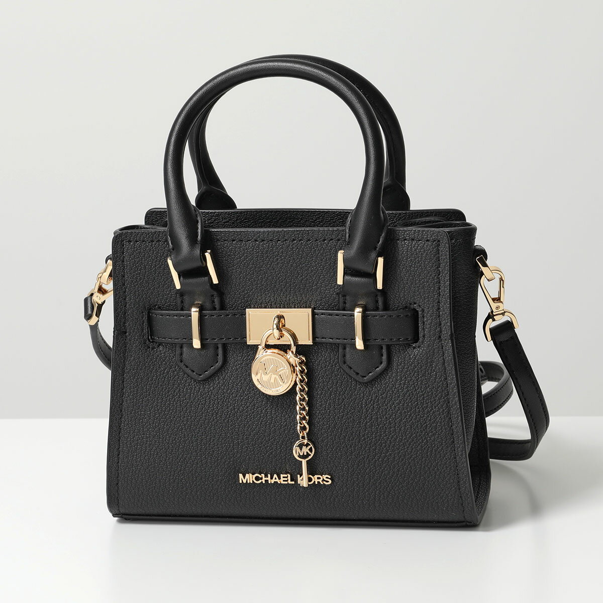 マイケルコース　ポシェット MICHAEL KORS マイケルコース ショルダーバッグ HAMILTON SMALL ハミルトン サッチェル クロスボディ スモール XS SATCHEL XBODY レディース ポシェット 鞄 BLACK