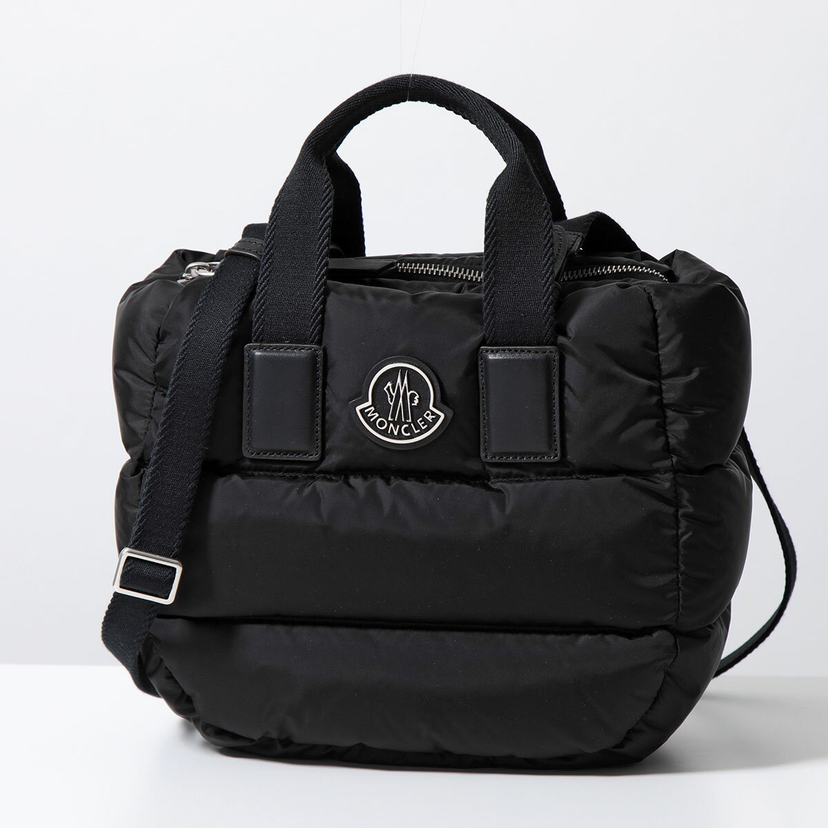 MONCLER モンクレール トートバッグ MINI CARADOC ミニ キャラドック 5L00018 M2170 レディース ショルダーバッグ 撥水 ナイロン メタルロゴ 999【po_fifth】