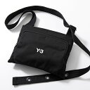 Y-3 ワイスリー ショルダーバッグ Y-3 SACOCHE サコッシュ IR5791 メンズ ボディバッグ ロゴ 刺繍 鞄 BLACK