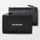 バレンシアガ 財布（レディース） BALENCIAGA バレンシアガ コイン&カードケース 640535 1IZI3 レディース レザー カードケース ミニ財布 フラグメントケース 1090/BLACK/L-WHITE【po_fifth】