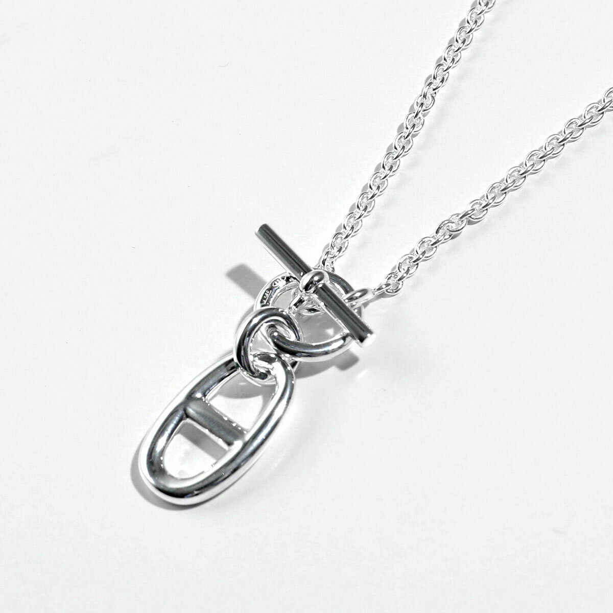 HERMES エルメス ネックレス Chaine dAncre シェーヌダンクル ファランドール Amulet アミュレット H104141B レディース ペンダント チェーン silver925 シルバー