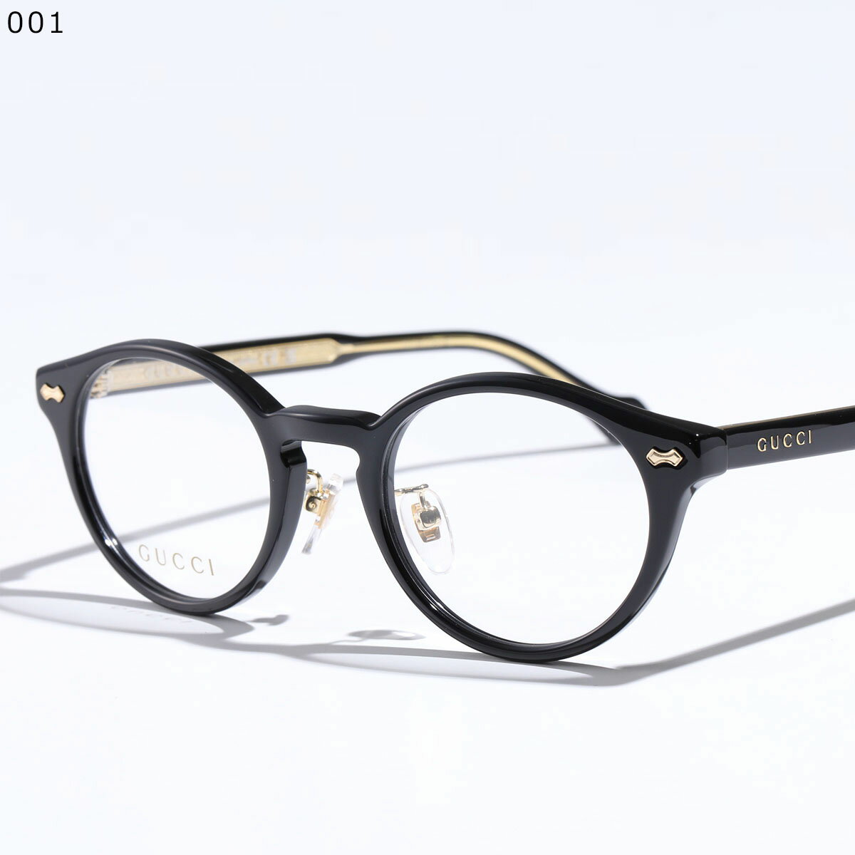 【6/20～22限定・最大2万円OFFクーポン配布中】GUCCI グッチ メガネ GG1127OJ レディース ボストン型 伊達メガネ ロゴ めがね 眼鏡 黒縁 セルフレーム クリングスタイプ アイウェア カラー2色【po_sannn】
