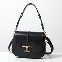 TODS トッズ ショルダーバッグ T TIMELESS Tタイムレス XBWTSGI0100KET レディース レザー クロスボディ ハンドバッグ 鞄 B999/NERO【po_fifth】