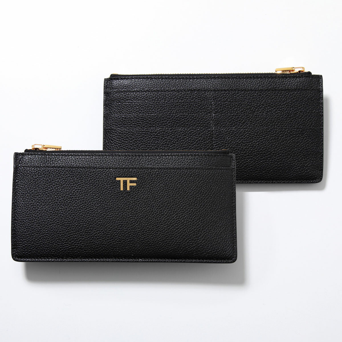 TOM FORD トムフォード フラグメントケース S0435 LCL095G メンズ 長財布 TF ロゴ レザー 1N001/BLACKのサムネイル
