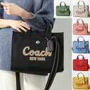 COACH コーチ ハンドバッグ CARGO TOTE カーゴ トート CP158 レディース ショルダーバッグ ロゴ刺繍 クロスボディ 鞄 カラー6色