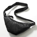 Lemaire ルメール クロスボディバッグ SMALL CROISSANT BAG クロワッサン BG0003 LL0018 メンズ レザー ショルダーバッグ 鞄 BK999/BLACK