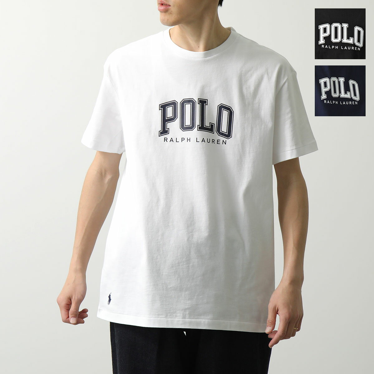 Polo Ralph Lauren ポロ ラルフローレン Tシャツ 710934714 メンズ ロゴT 半袖 カットソー コットン クルーネック ポニー刺繍 カラー3色