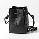 BOTTEGA VENETA ボッテガヴェネタ ショルダーバッグ CASSETTE カセット ミニ 680217 VCQC4 レディース マキシイントレチャート レザー 鞄 8425/BLACK-GOLD【po_fifth】