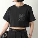 MAX MARA マックスマーラ Tシャツ MESSICO レディース 半袖 カットソー MロゴT クルーネック ストレッチ 002