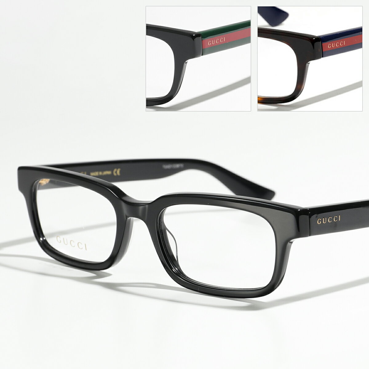 【正規品】GUCCI ベージュスクエアフレーム メガネ　イタリア製 グッチ GUCCI GUCCI メガネ GG0952O スクエア型 メタルフレーム