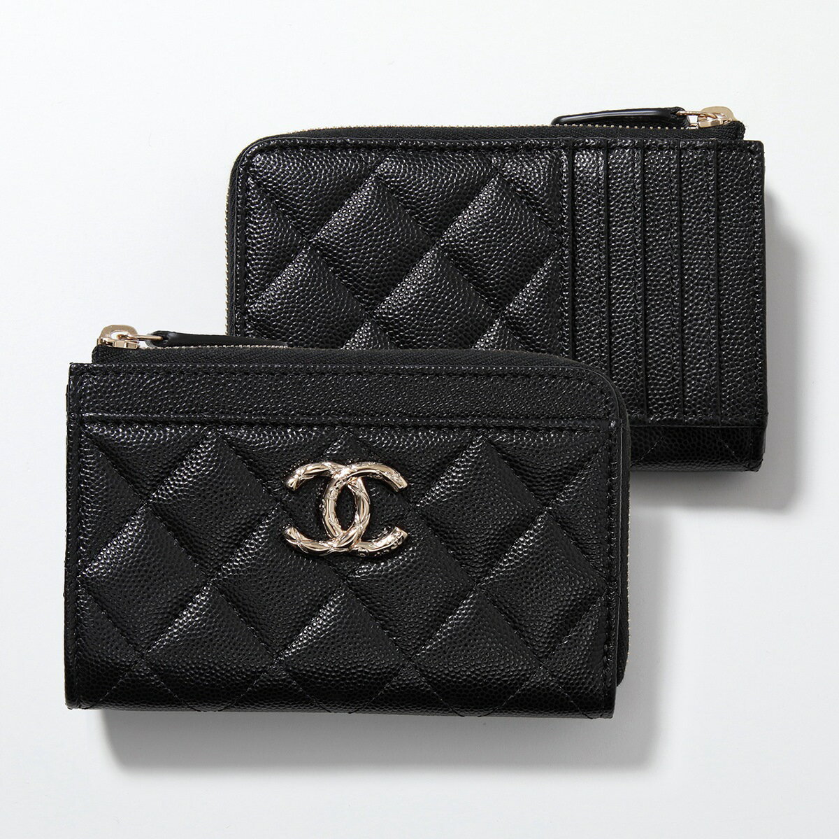 CHANEL シャネル コインケース AP3982 B16267 レディース カードケース ミニ財布 ココマーク キャビアスキン フラグメントケース 94305のサムネイル