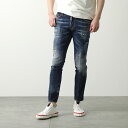 DSQUARED2 ディースクエアード ジーンズ Skater Jean S71LB1368 S30342 メンズ デニム Gパン スリム ダメージ加工 470