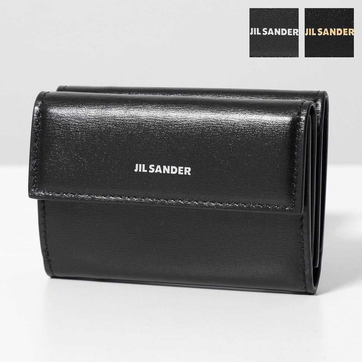 JIL SANDER ジルサンダー 三つ折り財布 BABY WALLET ベビーウォレット J07UI0009 P5073 P4840 メンズ レザー ミニ財布 ロゴ カラー2色【po_jyuuu】