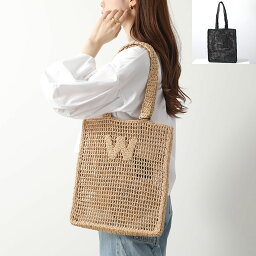 WEEKEND MAX MARA ウィークエンド マックスマーラ かごバッグ SALOON サルーン レディース トートバッグ マクラメ ラフィア ロゴ 鞄 カラー2色【po_fifth】