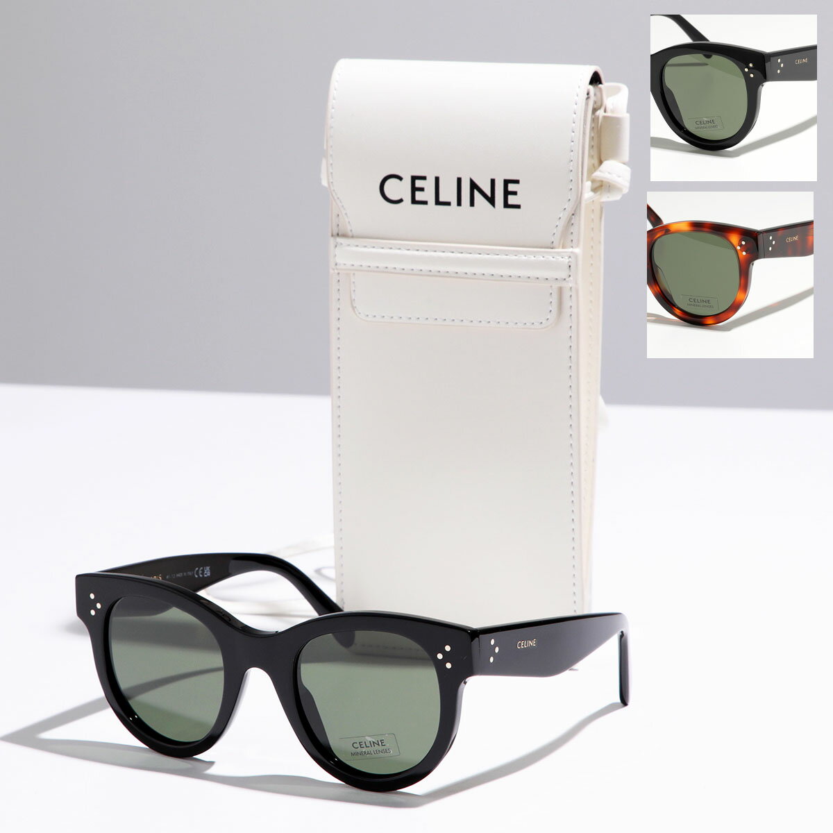 セリーヌ CELINE セリーヌ サングラス 4S003CPEB CL4003IN レディース キャットアイ型 メガネ 眼鏡 ロゴ アイウェア カラー2色【po_fifth】