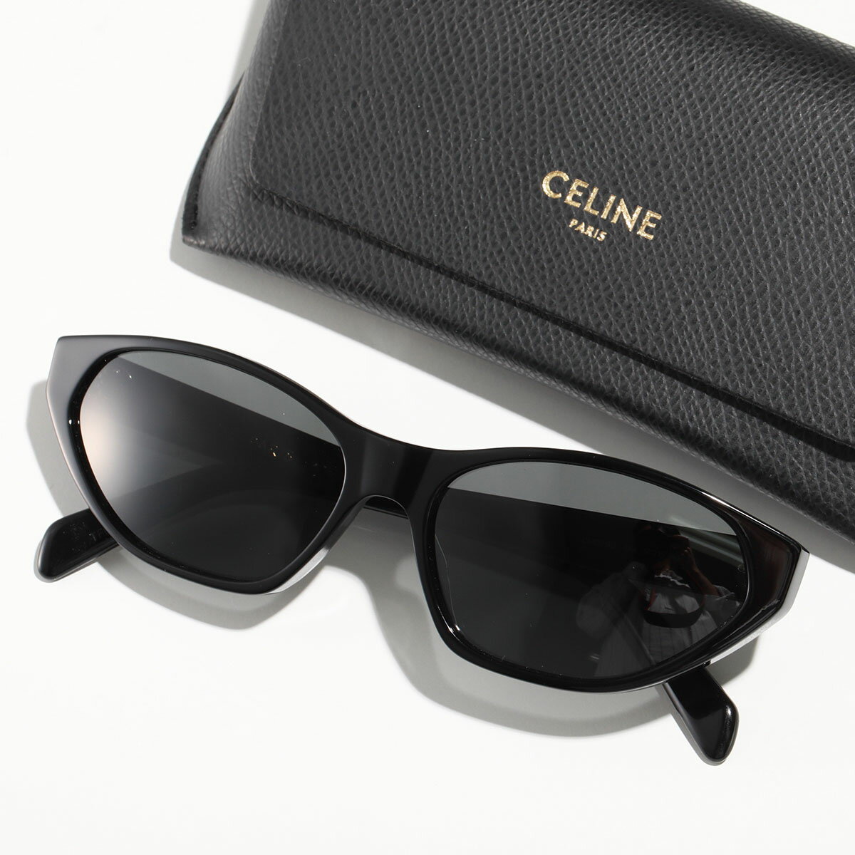 セリーヌ CELINE セリーヌ サングラス 4S251CPLB CL40251U レディース キャットアイ型 メガネ 眼鏡 ロゴ アイウェア 38NO/Black【point5】