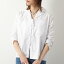【7/1・23:59まで・最大2万円OFFクーポン配布中】OperaSPORT オペラスポーツ ブラウス TAVON SHIRT タボン シャツ J32 レディース コットン リボン 長袖 胸ポケット WHITE【po_fivee】 16,990円