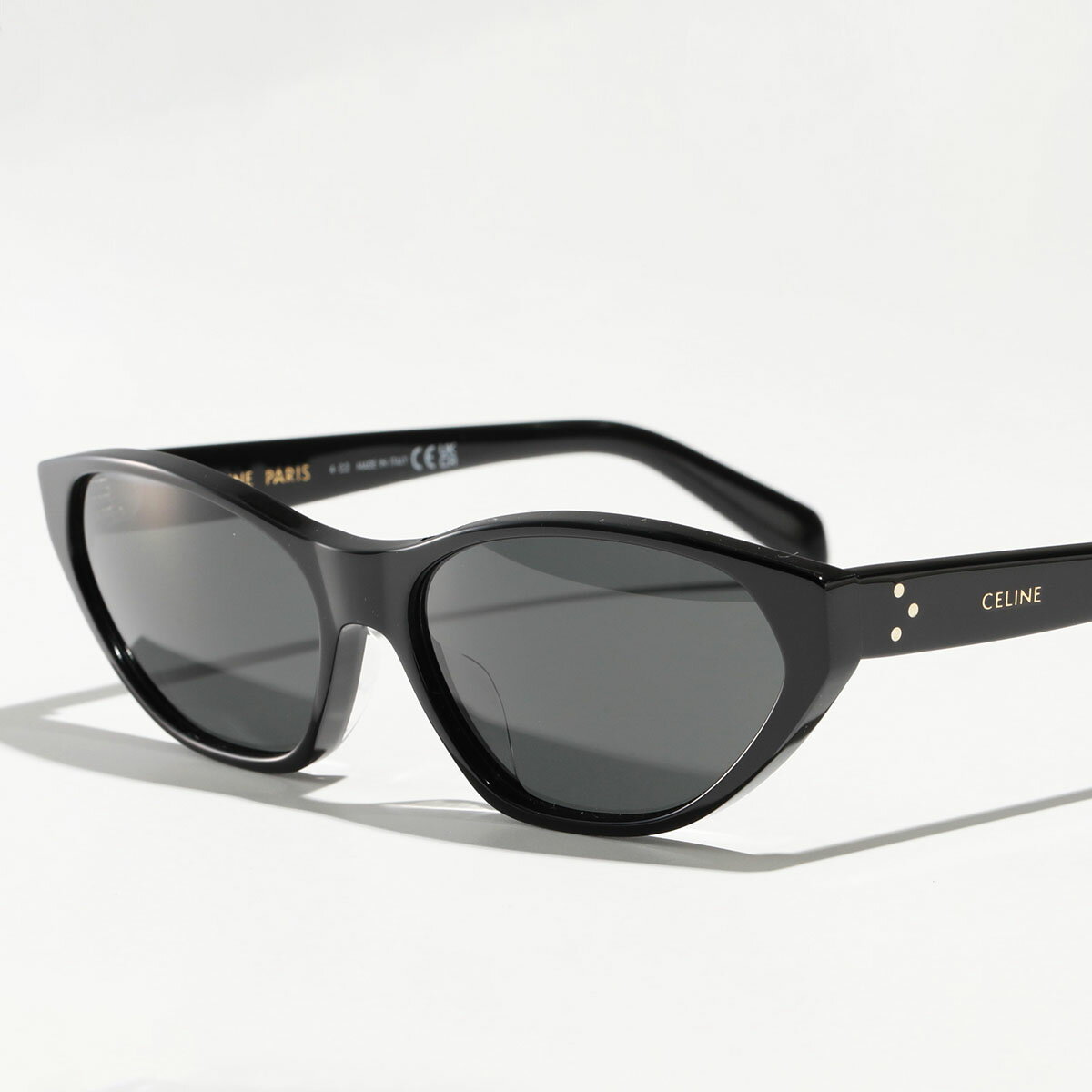 セリーヌ CELINE セリーヌ サングラス 4S251CPLB CL40251U メンズ キャットアイ型 メガネ 眼鏡 ロゴ アイウェア 38NO/Black【po_fifth】