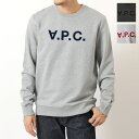 APC A.P.C. アーペーセー トレーナー sweat vpc COFAX H27378 メンズ クルーネック スウェット ロゴ コットン カラー3色