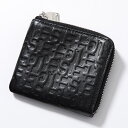 ディーゼル DIESEL ディーゼル コインケース PC MONOGRAM BI-FOLD COIN ZIP X09902 PS200 メンズ モノグラム ミニ財布 小銭入れ レザー T8013