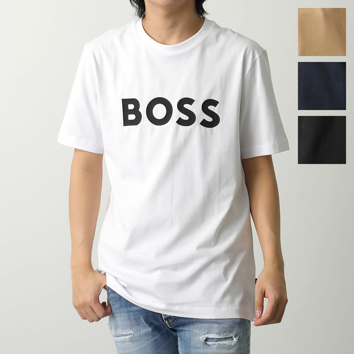 HUGO BOSS ヒューゴボス Tシャツ BLACK 50