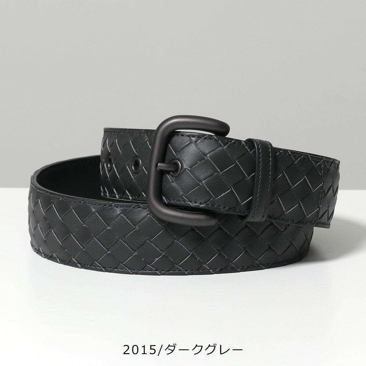 ボッテガヴェネタ ベルト（メンズ） 【訳あり-95のみ】BOTTEGA VENETA ボッテガヴェネタ ベルト 173784 V4650 メンズ イントレチャート レザー 2015【po_fifth】【po_jyuuu】