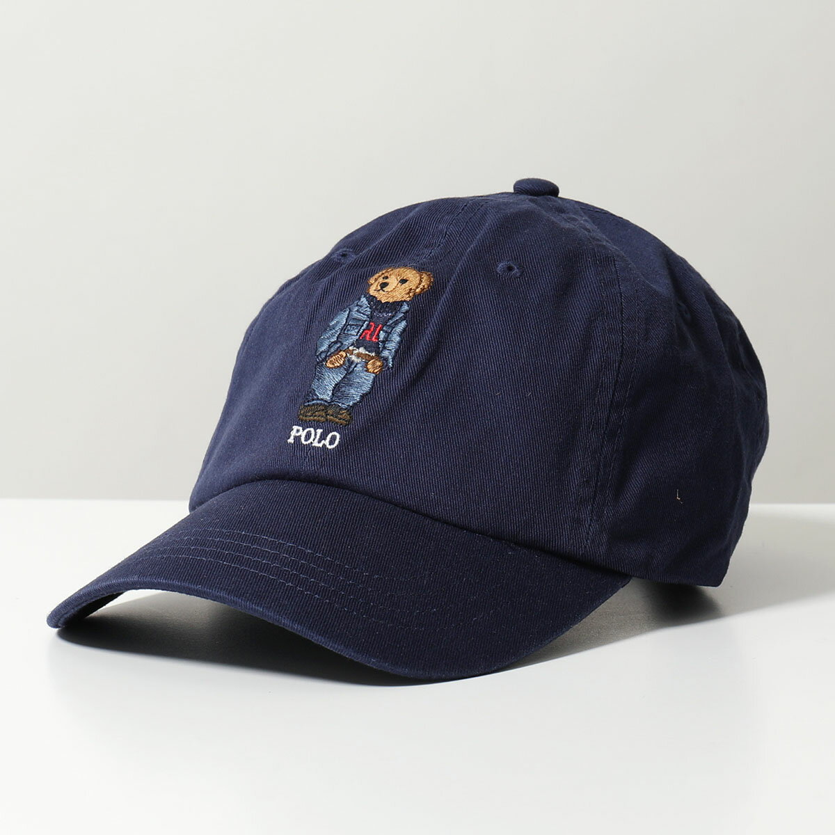 POLO Ralph Lauren ポロ ラルフローレン ベースボールキャップ CLS SPRT CAP BEAR 710706538 レディース ポロベア ロゴ 刺繍 帽子 003/NAVY