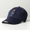 POLO Ralph Lauren ポロ ラルフローレン ベースボールキャップ CLS SPRT CAP BEAR 710706538 レディース ポロベア ロゴ 刺繍 帽子 003/NAVY