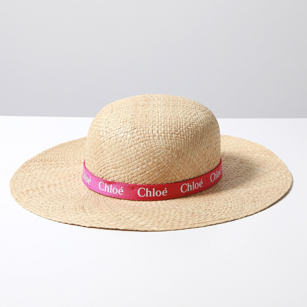 Chloe KIDS クロエ キッズ ハット C20050 レディース ガールズ ロゴ 軽量 麦わら 帽子 S01【po_fifth】