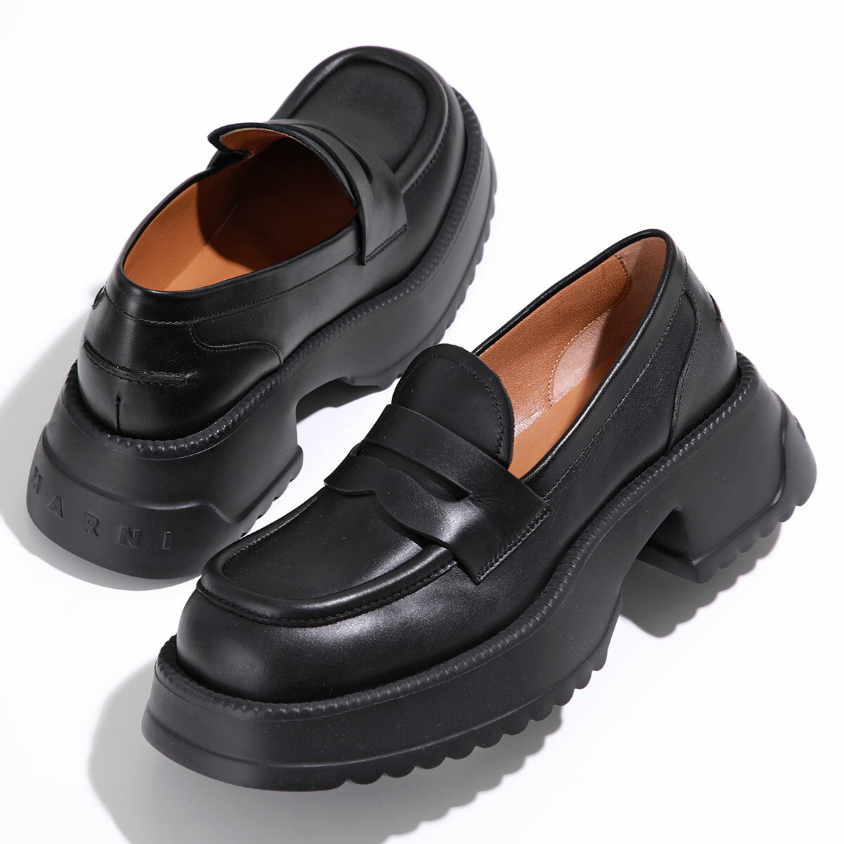 MARNI ブラックローファー - 靴 MARNI ブラックローファー - 靴