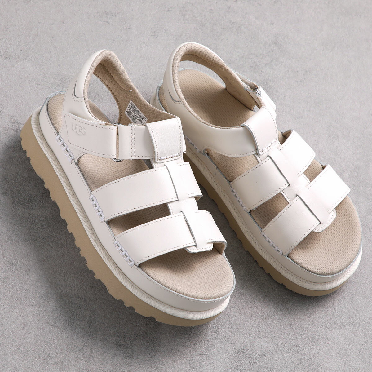 UGG アグ サンダル W GOLDENSTAR STRAP ゴールデンスター ストラップ 1154650 レディース レザー ロゴ シューズ 靴 JSM/JASMINEのサムネイル
