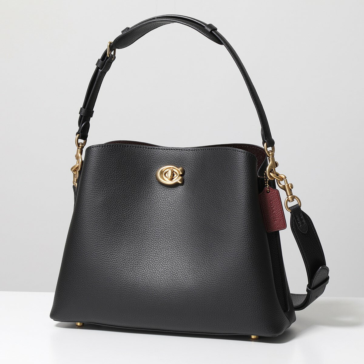 【訳あり】COACH コーチ ショルダーバッグ Willow Shoulder C2621 レディース ウィロウ レザー トートバッグ ハンドバッグ 鞄 B4/BK