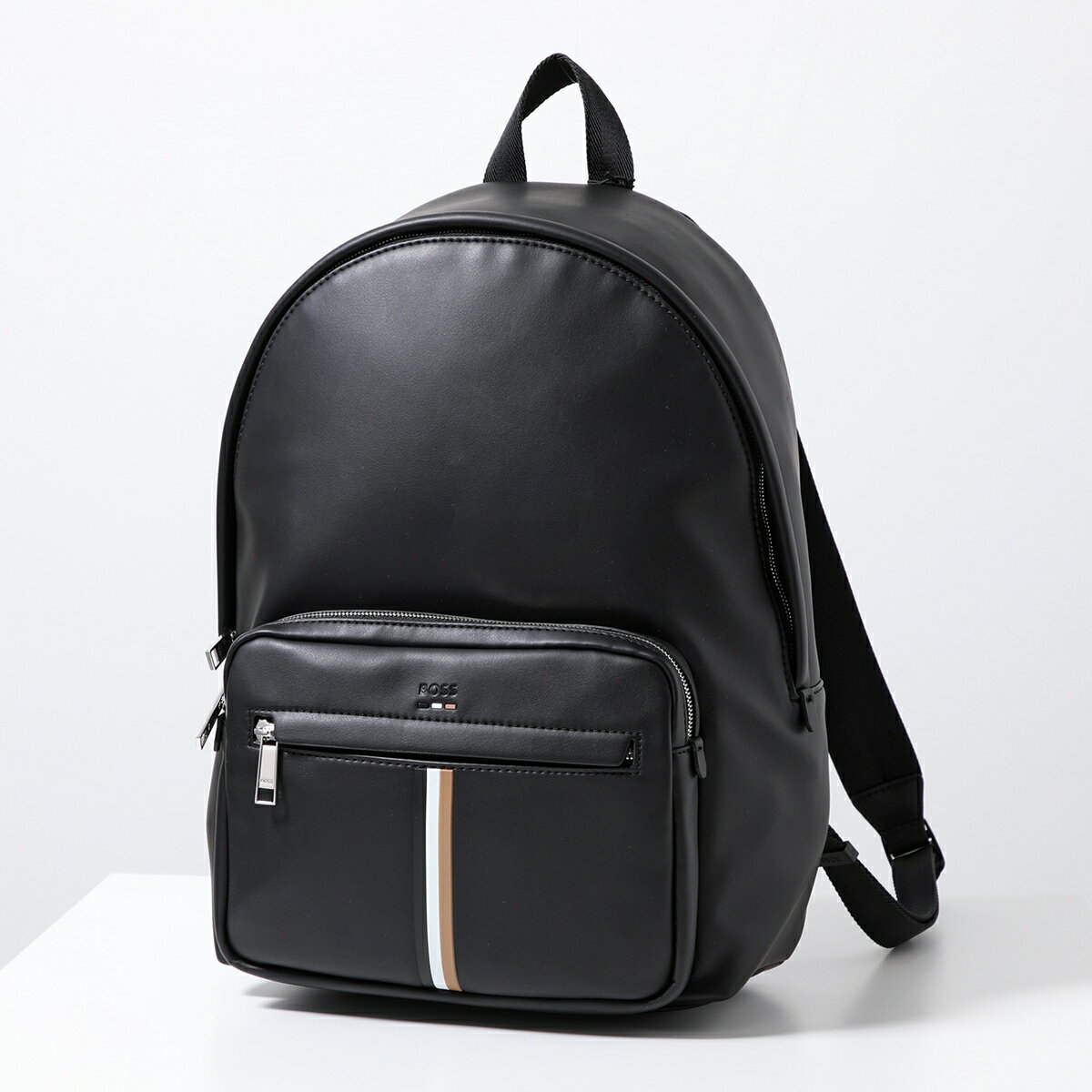 HUGO BOSS ヒューゴボス バックパック Ray_S_Backpack 50516671 10247520 メンズ フェイクレザー リュック デイパック バッグ ロゴ 鞄 001