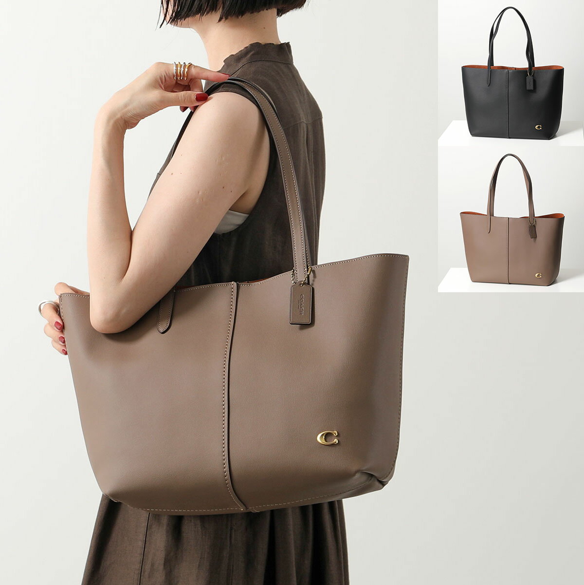 COACH コーチ トートバッグ NORTH TOTE 32 CR664 レディース ノース トート レザー 鞄 カラー2色