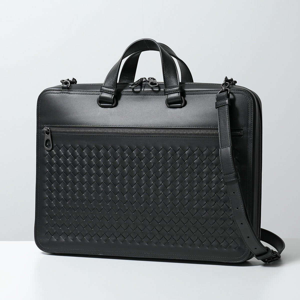 ボッテガヴェネタ バッグ メンズ BOTTEGA VENETA ボッテガヴェネタ ブリーフケース 536282 V4651 メンズ イントレチャート レザー ビジネスバッグ ショルダーバッグ 鞄 1000