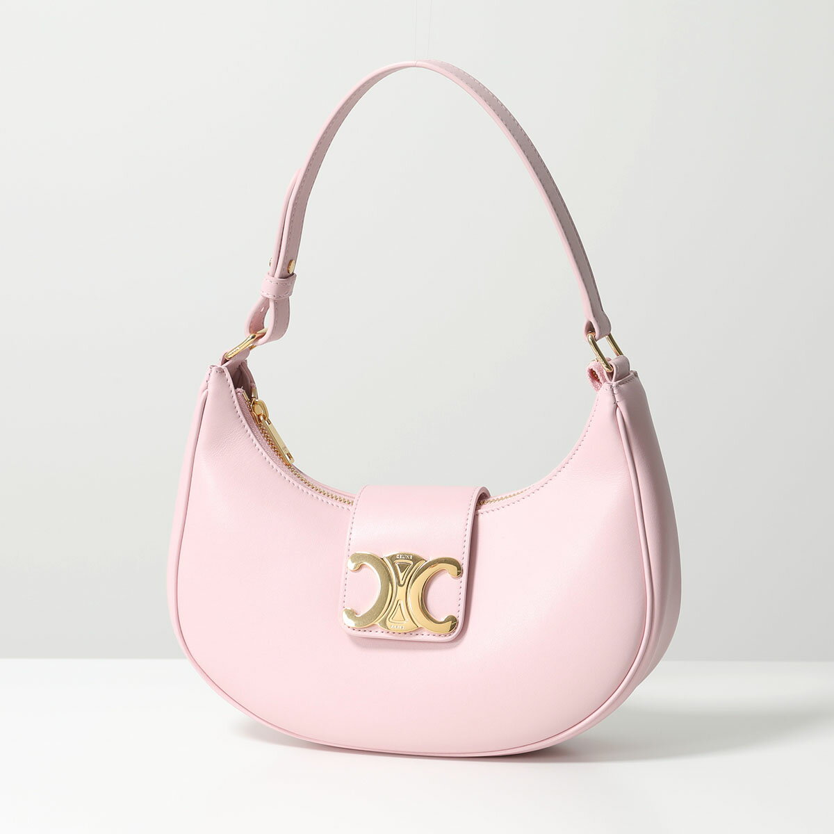 CELINE セリーヌ ハンドバッグ Medium Ava Triomphe ミディアム アヴァ トリオンフ 114493DGQ.24PP レディース レザー 鞄 Pastel-Pink