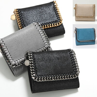 STELLA McCARTNEY ステラマッカートニー 三つ折り財布 Falabella ファラベラ 431000 W9132 W9355 WP0086 レディース ミニ財布 カラー17色