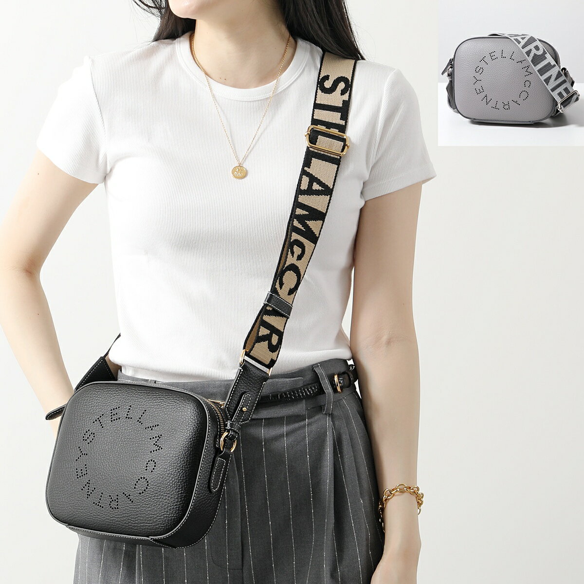STELLA McCARTNEY ステラマッカートニー ショルダーバッグ 700266 W8542 レディース ミニカメラバッグ ポシェット 鞄 カラー4色のサムネイル