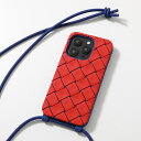【9/5-23時59分迄・最大2万円OFFクーポン配布中】BOTTEGA VENETA ボッテガヴェネタ iPhone14Pro 専用ケース 733830 V3UX1 メンズ イントレチャート ストラップ付き 4125【dc_kikaku】