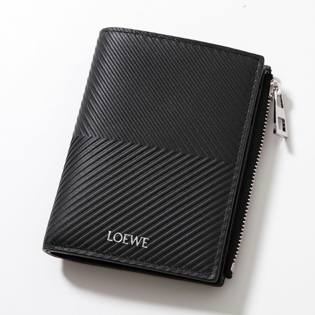 LOEWE ロエベ 二つ折り財布 SLIM COMPACT C779W73X01 メンズ レザー ミ
