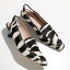 TODS トッズ パンプス XXW49C0CZ32ONZ レディース ゼブラ柄 ハラコ ミュール スクエアトゥ シューズ サ..