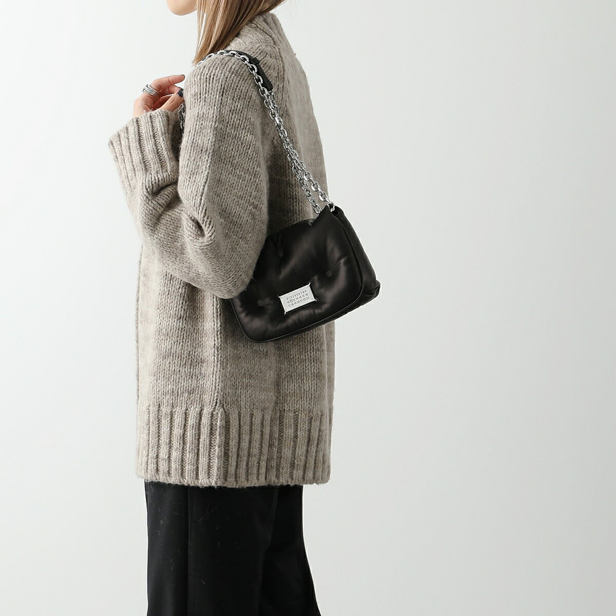 【最大2万円OFFクーポン対象・9/1限定】MAISON MARGIELA メゾンマルジェラ ショルダーバッグ Glam Slam グラムスラム SB1WG0019 P4300 レディース ソフトレザー クロスボディ 鞄 カラー4色 SB1WG0019P4300T8013 auc-marks-run-10464771 インポートセレクトmusee サンプル画像3