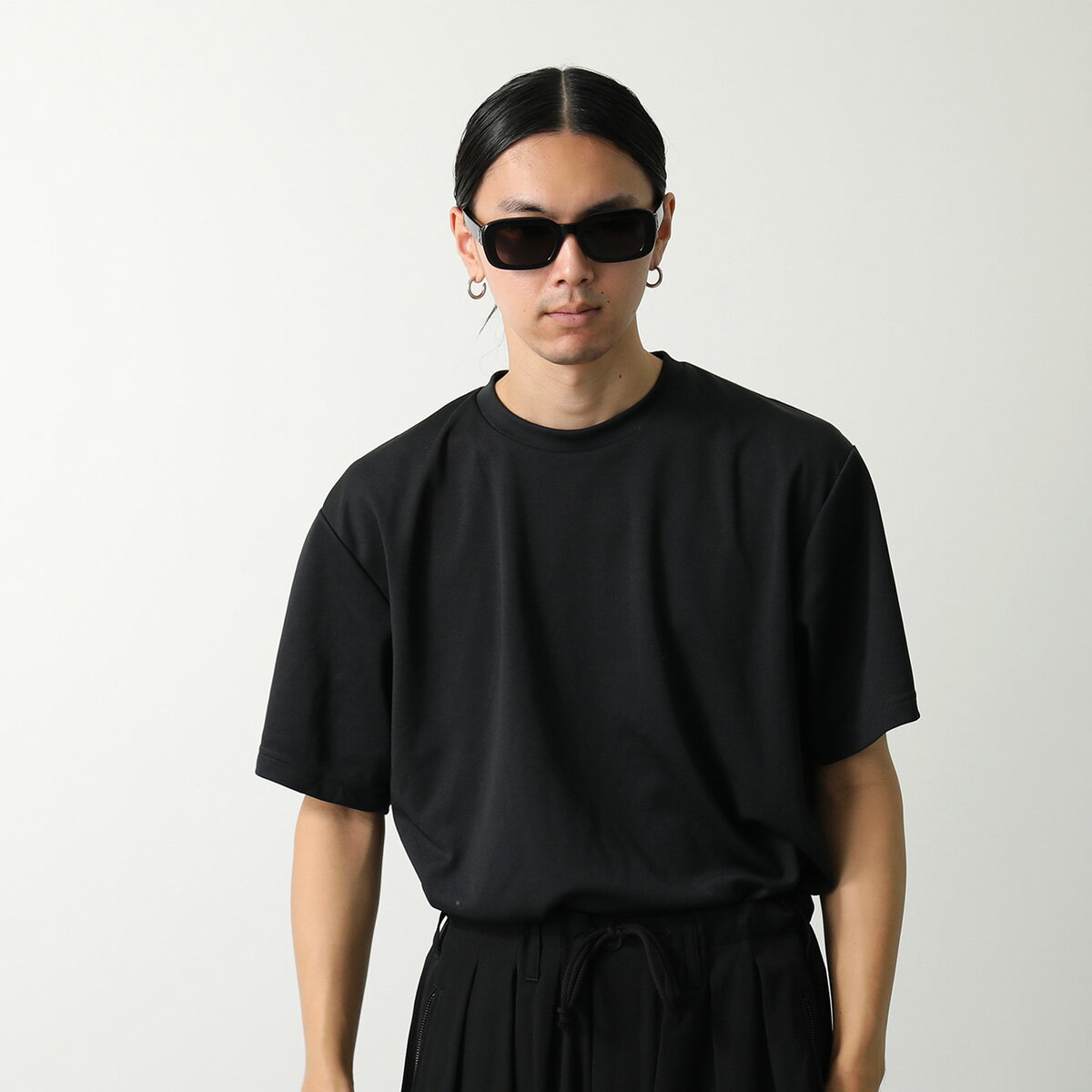 SAINT LAURENT サンローラン サングラス SL M130/F メンズ スクエア型 メガネ カサンドラロゴ YSL アイウェア 001/BLACK-BLACK-BLACK