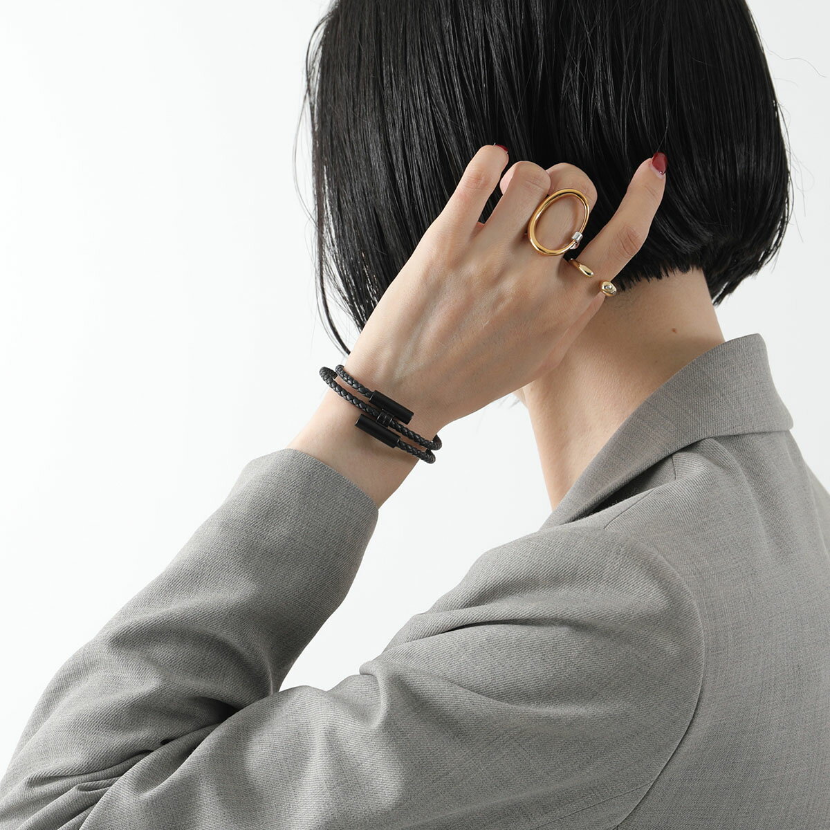 【最大2万円OFFクーポン対象・5/15限定】HERMES エルメス ブレスレット Tournis Tr...